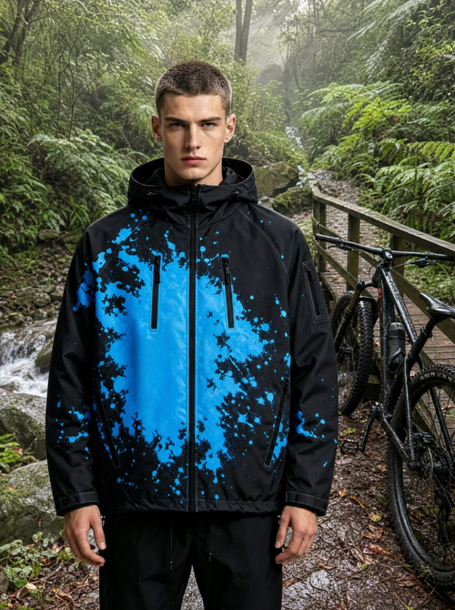 Noktra Shift jacket in Blue