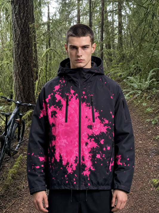 Noktra Shift jacket in Pink